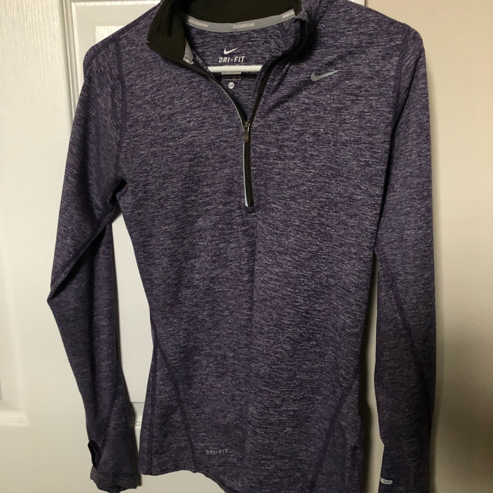 Nike Dri Fit Running Element Quarter Zip long